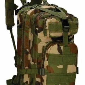 Mochila Táctica Militar Trekking Reforzada Forest 25 Lts 	-